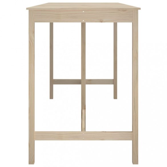 tömör fenyőfa bárasztal 180 x 80 x 110 cm