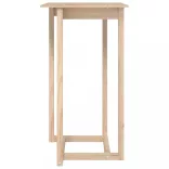 tömör fenyőfa bárasztal 60 x 60 x 110 cm