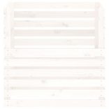 fehér tömör fenyőfa komposztáló 80 x 80 x 78 cm