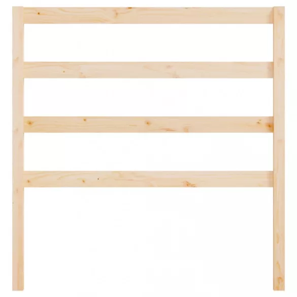 tömör fenyőfa ágy fejtámla 95 x 4 x 100 cm