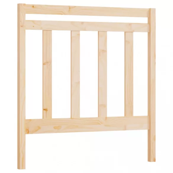 tömör fenyőfa ágy fejtámla 95 x 4 x 100 cm