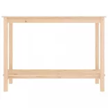tömör fenyőfa tálalóasztal 110x40x80 cm