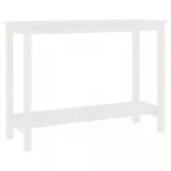 fehér tömör fenyőfa tálalóasztal 110 x 40 x 80 cm