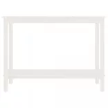 fehér tömör fenyőfa tálalóasztal 110 x 40 x 80 cm