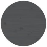 szürke tömör fenyőfa dohányzóasztal Ø 45 x 40 cm