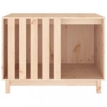 tömör fenyőfa kutyaház 90 x 60 x 67 cm