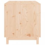 tömör fenyőfa kutyaház 90 x 60 x 67 cm