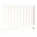 fehér tömör fenyőfa radiátorburkolat 108,5 x 19 x 84 cm