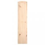 tömör fenyőfa radiátorburkolat 153 x 19 x 84 cm