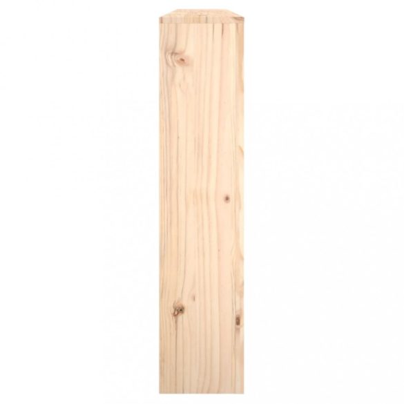 tömör fenyőfa radiátorburkolat 153 x 19 x 84 cm