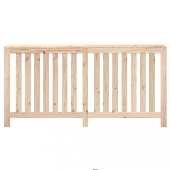 tömör fenyőfa radiátorburkolat 169x19x84 cm