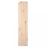 tömör fenyőfa radiátorburkolat 210x21x85 cm