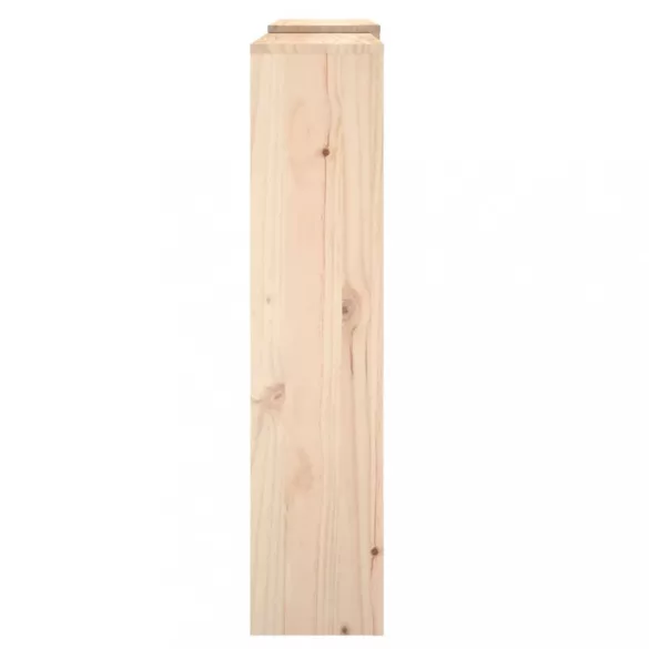 tömör fenyőfa radiátorburkolat 210x21x85 cm