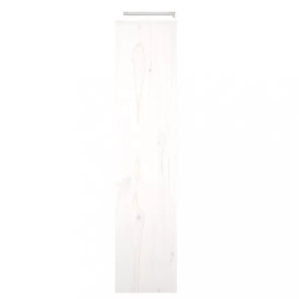 fehér tömör fenyőfa radiátorburkolat 210x21x85 cm