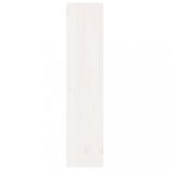 fehér tömör fenyőfa radiátorburkolat 79,5 x 19 x 84 cm