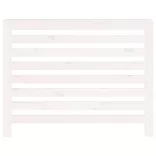 fehér tömör fenyőfa radiátorburkolat 108,5 x 19 x 84 cm