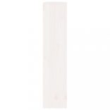 fehér tömör fenyőfa radiátorburkolat 169x19x84 cm