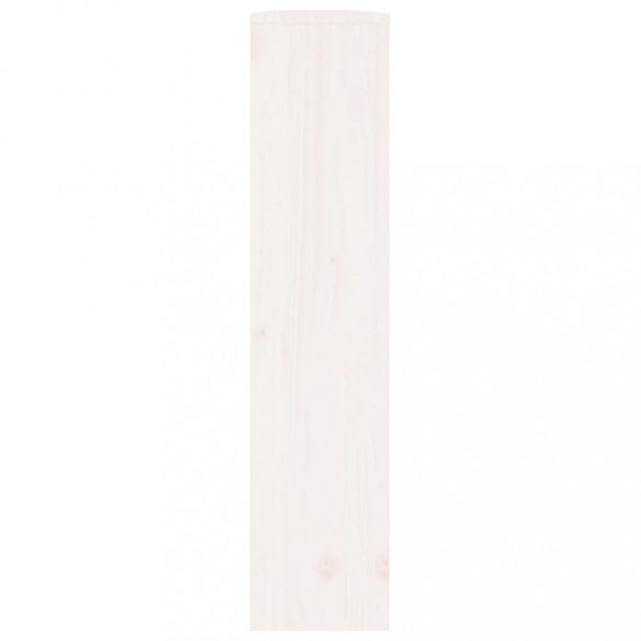 fehér tömör fenyőfa radiátorburkolat 169x19x84 cm