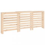 tömör fenyőfa radiátorburkolat 210x21x85 cm