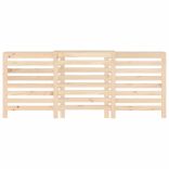 tömör fenyőfa radiátorburkolat 210x21x85 cm