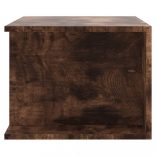 füstös tölgy színű LED-es TV-szekrény 90 x 39 x 30 cm