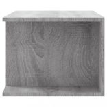 szürke sonoma színű LED-es TV-szekrény 90 x 39 x 30 cm