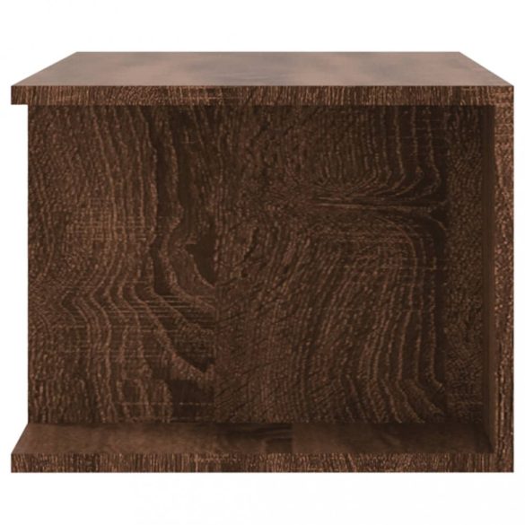 barna tölgy színű LED-es TV-szekrény 90 x 39 x 30 cm