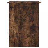 füstös tölgy színű szerelt fa íróasztal 100 x 55 x 75 cm