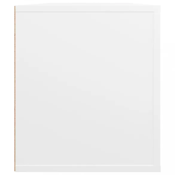 fehér szerelt fa TV-szekrény 100 x 35 x 40 cm