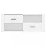 fehér szerelt fa TV-szekrény 100 x 35 x 40 cm