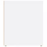 fehér szerelt fa TV-szekrény 100 x 35 x 40 cm