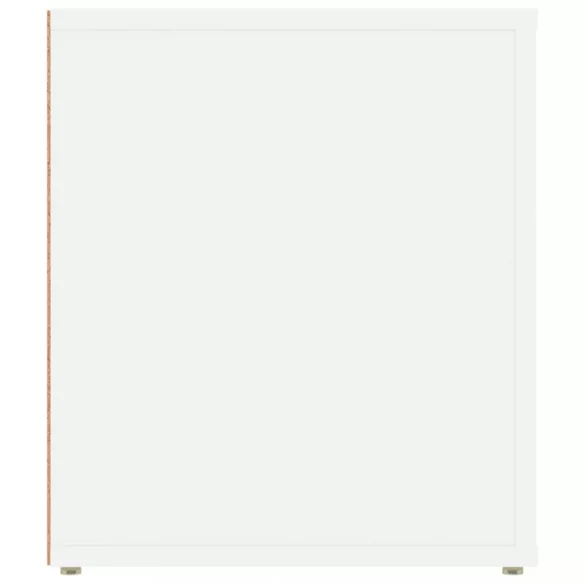 fehér szerelt fa TV-szekrény 100 x 35 x 40 cm