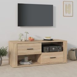   sonoma tölgyszínű szerelt fa TV-szekrény 100 x 35 x 40 cm