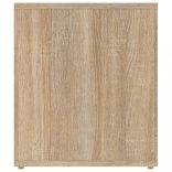 sonoma tölgyszínű szerelt fa TV-szekrény 100 x 35 x 40 cm