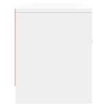 fehér szerelt fa TV-szekrény 102x30x37,5 cm