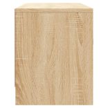 sonoma tölgy színű szerelt fa fali TV-szekrény 102x30x37,5 cm