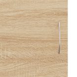 sonoma tölgy színű szerelt fa fali TV-szekrény 102x30x37,5 cm