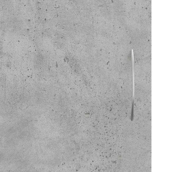 betonszürke szerelt fa TV-szekrény 102x30x37,5 cm