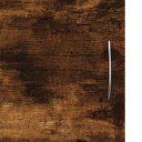 füstös tölgy színű szerelt fa TV-szekrény 102x30x37,5 cm