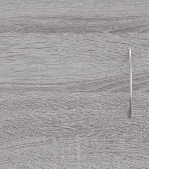 szürke sonoma színű szerelt fa TV-szekrény 102x30x37,5 cm