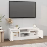 fehér TV-szekrény ajtóval 102 x 30 x 36 cm