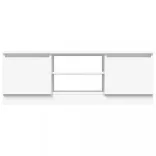 fehér TV-szekrény ajtóval 102 x 30 x 36 cm