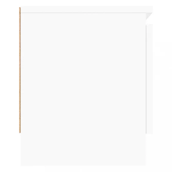 fehér TV-szekrény ajtóval 102 x 30 x 36 cm