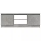 betonszürke TV-szekrény ajtóval 102 x 30 x 36 cm