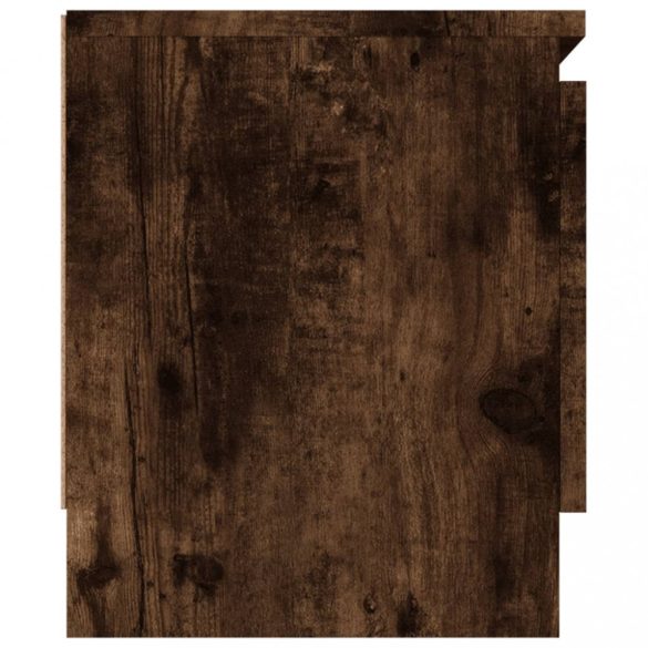 füstös tölgy színű TV-szekrény ajtóval 102 x 30 x 36 cm