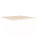 fehér tömör fenyőfa ágykeret 200 x 200 cm