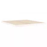 fehér tömör fenyőfa ágykeret 180 x 200 cm (Super King Size)