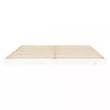 fehér tömör fenyőfa ágykeret 160 x 200 cm