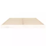 fehér tömör fenyőfa ágykeret 120 x 200 cm