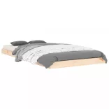 egyszemélyes tömör fenyőfa ágykeret 90 x 190 cm